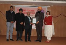 BFGI Bathinda felicitated its non-teaching staff