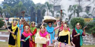 Lohri celebrated with zeal at Scholar Fields Public School