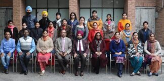 Workshop on instructional strategies for outcome based language teaching held at GNDU
