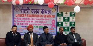 Rotary Club members attend cancer seminar; Dr HS Bedi gave healthy heart tips too