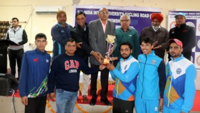 GNDU won various positions in All India Inter-University Championships