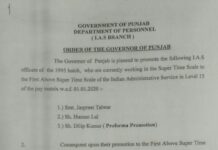 3 IAS officers promoted as principal secretaries by Punjab government-Photo courtesy-Internet