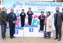 Millennium school Patiala organized Annual Sports Day