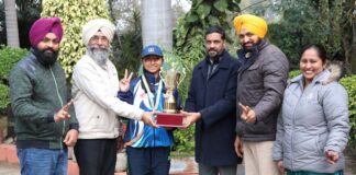 Modi College Wins Punjabi University Cycling (Road) Women Championship