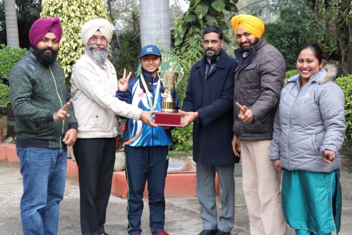 Modi College Wins Punjabi University Cycling (Road) Women Championship