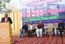 Thapar Polytechnic College successfully starts its annual event-Science Fair 2020