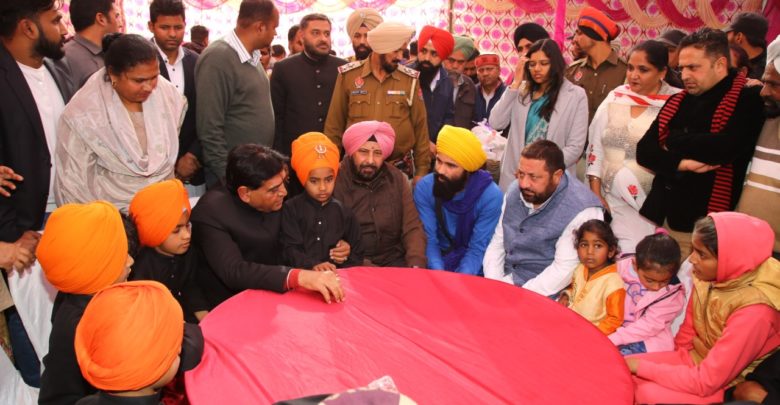 Sunder Sham Arora spend quality time with special children and orphans at Barnala
