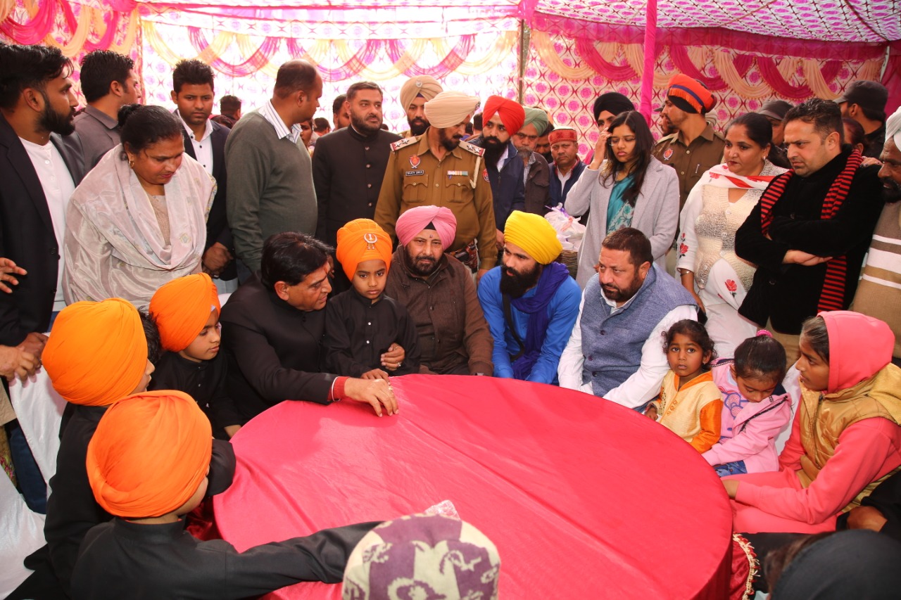 Sunder Sham Arora spend quality time with special children and orphans at Barnala