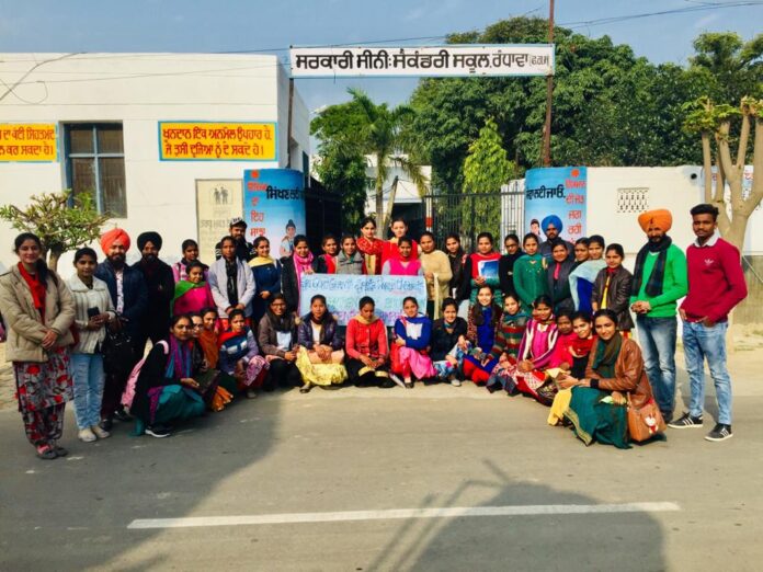 World University conducted social awareness drive; awaken youths of Fatehgarh Sahib District