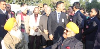 Punjab governor greets people on At Home at Punjab Raj Bhavan