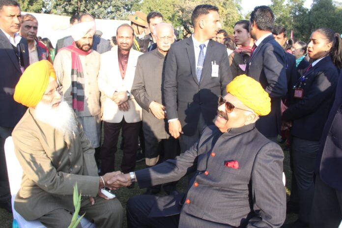 Punjab governor greets people on At Home at Punjab Raj Bhavan