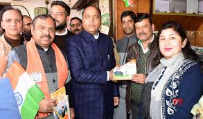 Himachal Chief Minister launches Greeh Sampark Abhiyan on CAA-Photo courtesy-Internet