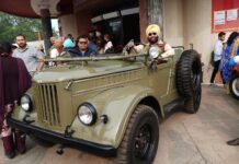 Nirvan Singh flags off vintage car rally as part of Patiala Heritage Festival