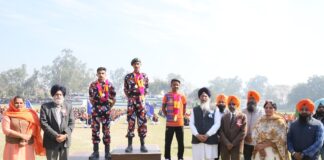 Mata Gujri College organizes 52nd athletic meet; Rishab and Harmanjot chosen best athlete
