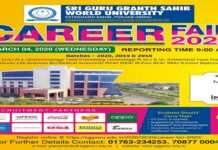 World University is organising Career Fair 2020 ; reputed companies to recruit students-VC