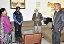 VC Punjabi University made visit at University College of Engineering