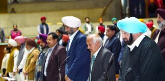 Vidhan sabha pay homage to 10 eminent personalities on first day of budgets session