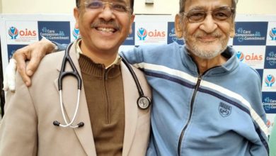 75-yr heart patient undergoes high risk stenting successfully at Ojas