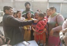 Patiala health department administer deworming tablets to students