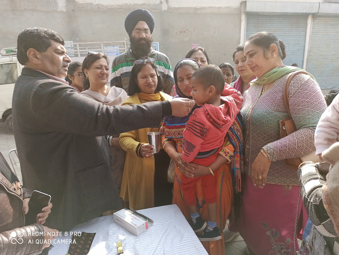 Patiala health department administer deworming tablets to students