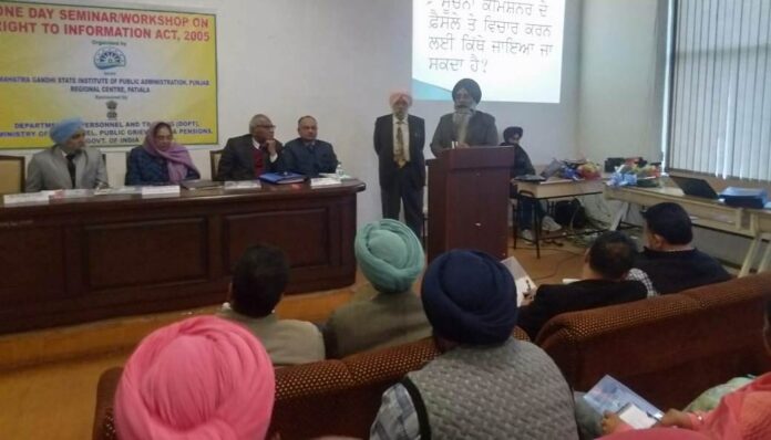 MGSIPA organises seminar on RTI Act 2005 highlighted at World University