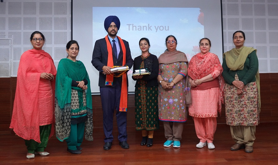 Prevention and Cure of Breast Cancer: lecture organised at Khalsa College Patiala