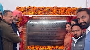 Balbir Singh Sidhu kickstarts renovation work on Chandigarh - Landran - Chunni-Sirhind Road-Photo courtesy-Internet