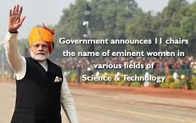 Government announces 11 chairs in the name of eminent women in various fields of Science & Technology-Photo courtesy-Internet
