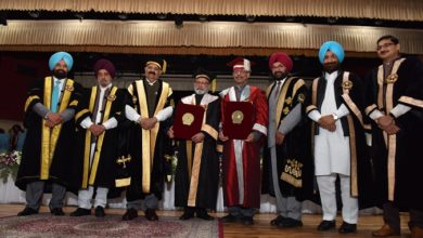Convocation-GNDU honour Dr. Naresh Trehan and Pankaj Kapur with Honoris Causa degrees
