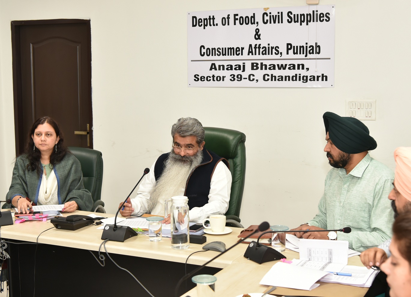 Ashu directs food dept to complete rabi crop arrangements well before time