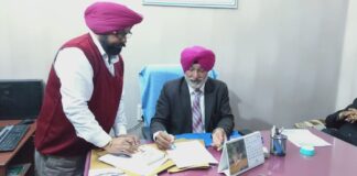 ਡਾ. ਬਲਦੇਵ ਸਿੰਘ ਨੇ ਮੁੱਖ ਖੇਤੀਬਾੜੀ ਅਫਸਰ ਬਰਨਾਲਾ ਵਜੋੋਂ ਅਹੁਦਾ ਸੰਭਾਲਿਆ