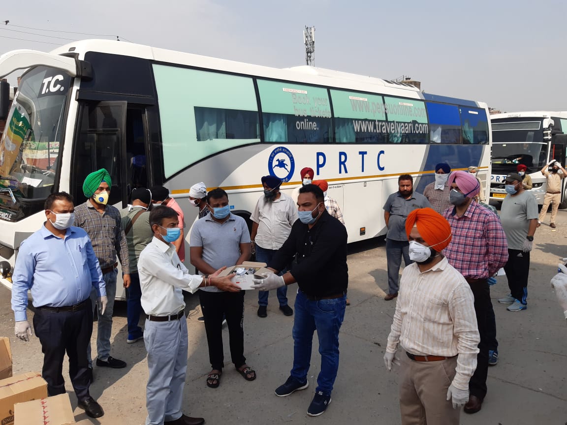 PRTC dispatched 32 buses to bring back stranded pilgrims