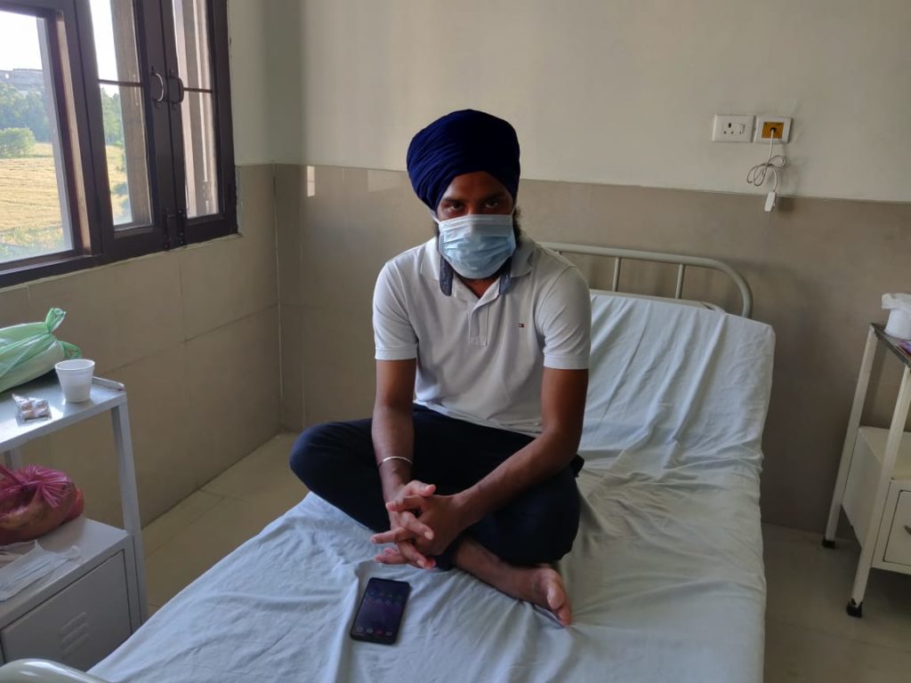 First survivor of COVID 19 in Punjab made an emotive appeal