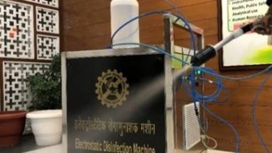 Chandigarh based CSIR-CSIO developed disinfection machine; large scale production to begin