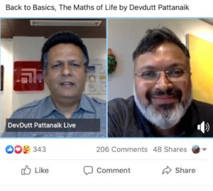 Chitkara University hosts Indian mythologist, speaker, illustrator and author Devdutt Pattanaik