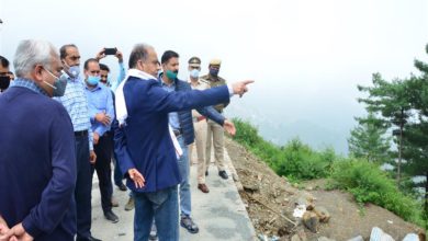 Tourism promotion-Himachal CM reviews progress work of heliport at Sanjauli