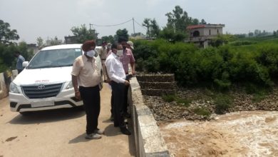 Patiala divisional commissioner express satisfaction over flood-control measures in Patiala