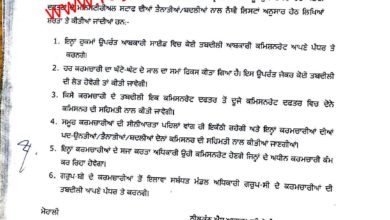 Red letter day in Punjab excise department; staff relocated