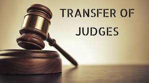 Punjab and Haryana high court transfer district court judges