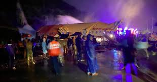 Air India plane crash landed; major tragedy averted-Photo courtesy-Internet