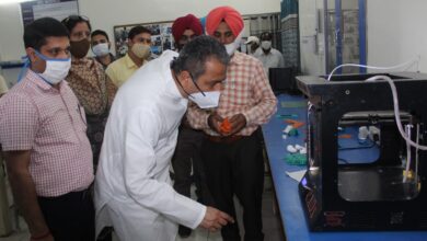 Reopening of schools-Vijay Inder Singla assess ground reality ;visited govt schools