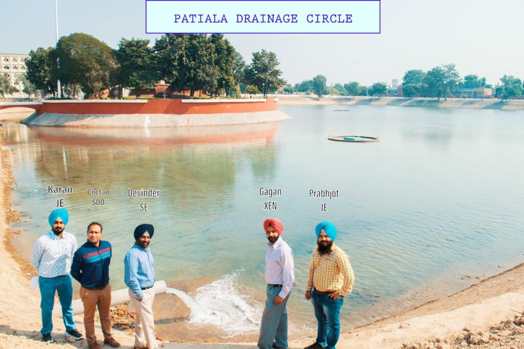 Er Devinder Singh-a man who made it possible -water entered in Patiala’s Rajindra Lake