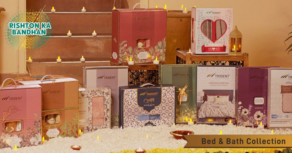 Trident launches festive gift collection of bed and bath linens