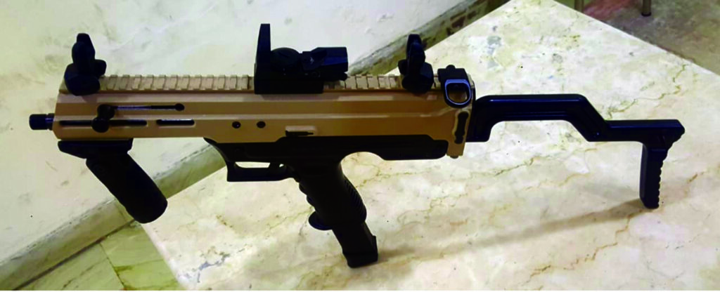 Asmi-India’s first indigenously developed 9mm machine Pistol