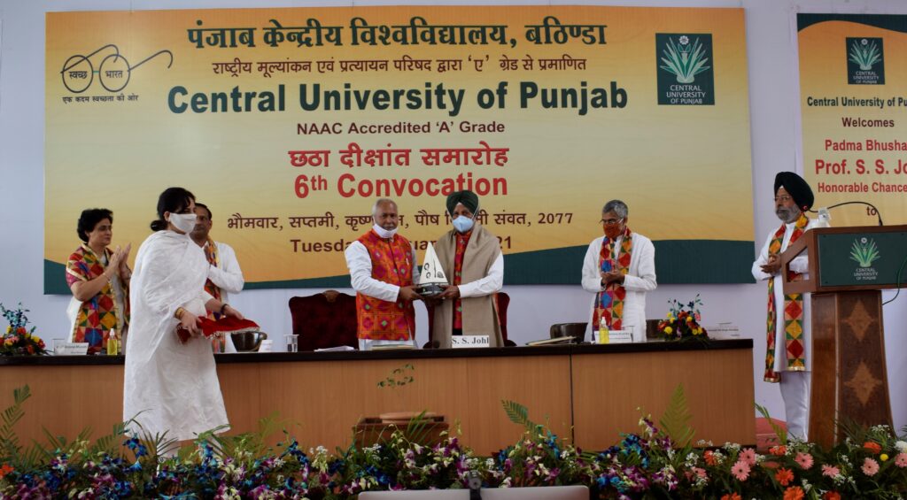 International students amongst 555 students get degree during CUP Bathinda convocation 