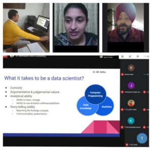 CSE department Punjabi University conducted special lecture on data science