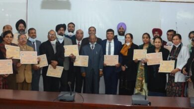PSMDTA honours its faculty with Covid-19 Warrior Awards