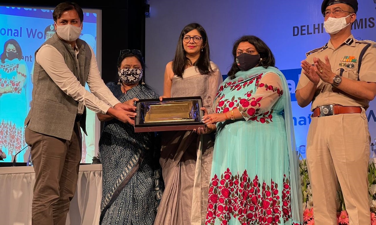 Pride of PSPCL family-Aman Preet IRS daughter of former EIC honored for her social work