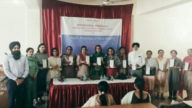 Punjabi university women’s studies centre organized workshop on health awareness of rural women