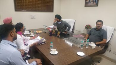 Additional Secretary Jaspreet Singh reviews wheat procurement at Kapurthala